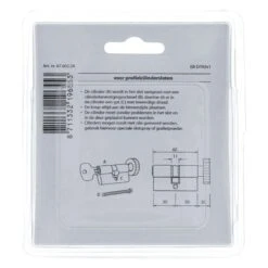 Starx 87.602.24 Profielcilinder - Knop - 60mm -HandelFix Winkel 5ddba5b804e0ab283ff08f986a8ff428