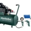 Metabo Basic 250-50 W OF Set Compressor + LPZ 4 Toebehorenset - 1500W - 8 Bar - 50L - 100 L/min - 690988000 -HandelFix Winkel 5de0cab453dbae75b27014034ae7086e