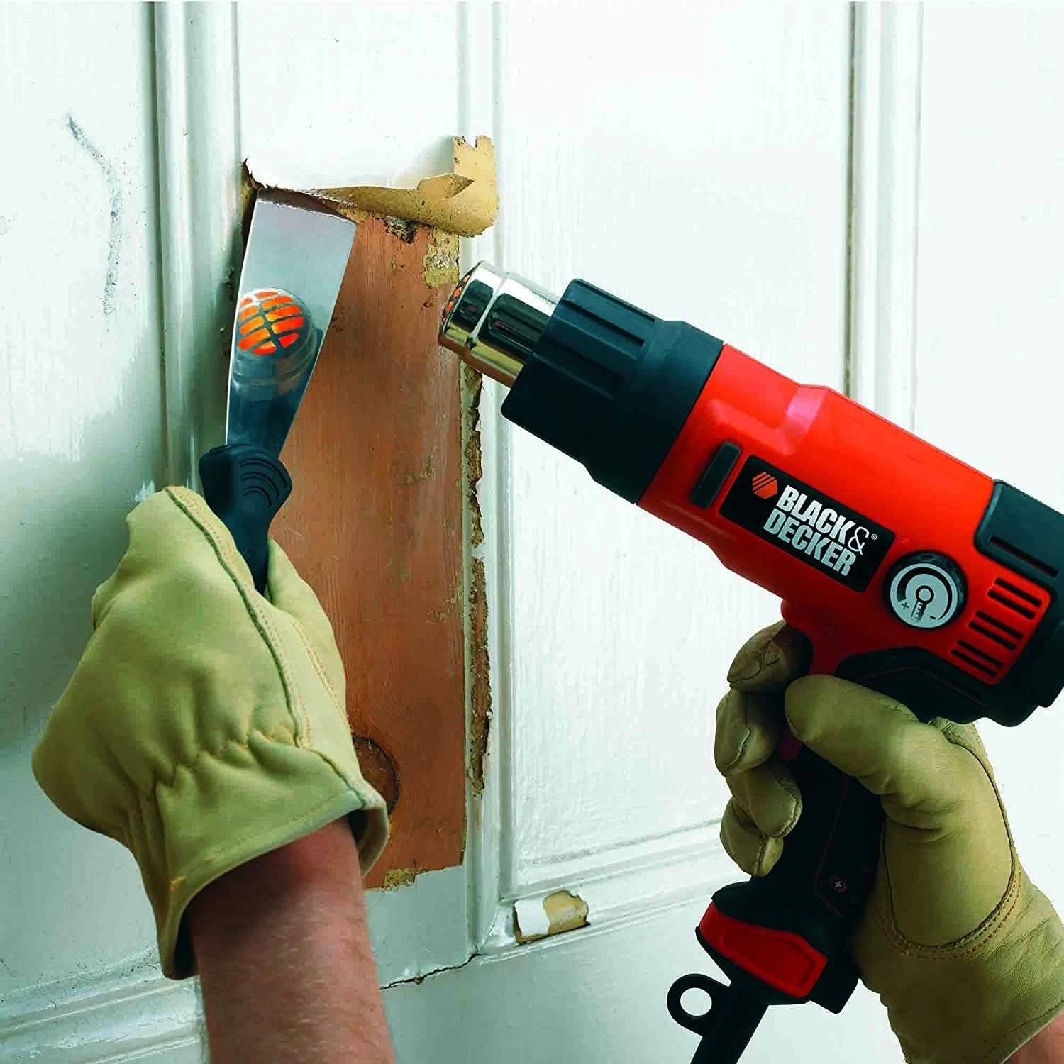 Black & Decker Black+Decker KX2200K Heteluchtpistool Incl. Accessoires In Koffer - 2000W 7 Black & Decker Black+Decker KX2200K Heteluchtpistool Incl. Accessoires In Koffer - 2000W - Afbeelding 5