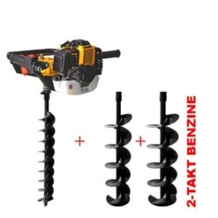 Lumag EB520G Grondboormachine 2,2PK + 100, 150, 200mm Boor -HandelFix Winkel 65b6e19efbcbd126376ffdb0f815e197