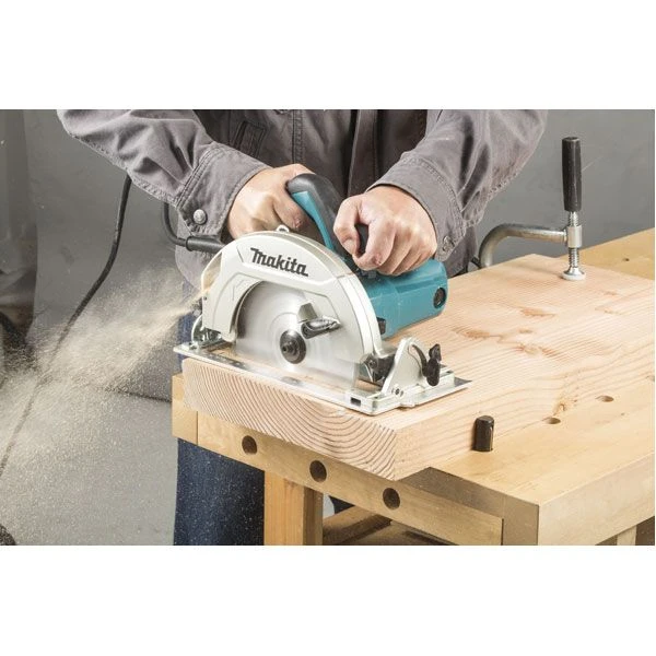 Makita HS7611 Cirkelzaag Incl. Mforce Zaagblad - 1600W - 190 X 30mm 5 Makita HS7611 Cirkelzaag Incl. Mforce Zaagblad - 1600W - 190 X 30mm - Afbeelding 3