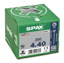 SPAX 1081010400403 Universele Schroef, Verzonken Kop, 4 X 40, Voldraad, Kruiskop Z2 - WIROX - 200 Stuks 11 SPAX 1081010400403 Universele Schroef, Verzonken Kop, 4 X 40, Voldraad, Kruiskop Z2 - WIROX - 200 Stuks -HandelFix Winkel 692b8928ea02b9fcffea29e47f812c4a