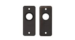 QlinQ 1106159 Patentrozet - Aluminium - Zwart - 83x24mm