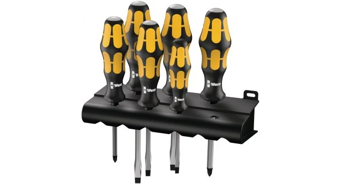 Wera 05018282001 6 Delige Kraftform Plus Schroevendraaierset Met Slagkop - S/PH 3 Wera 05018282001 6 Delige Kraftform Plus Schroevendraaierset Met Slagkop - S/PH