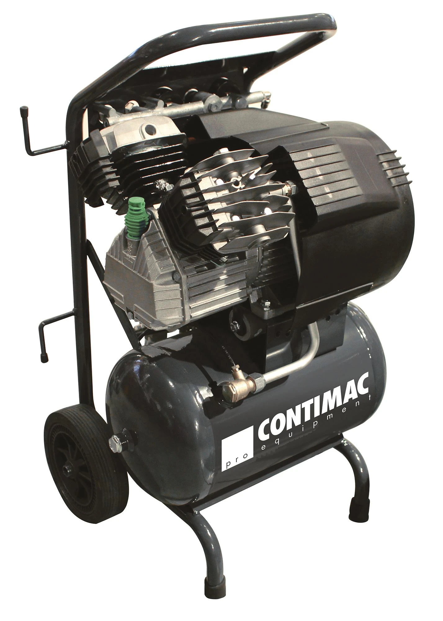 Contimac CM 380/10/20 WF Compressor - 2,5 PK - 10 Bar - 380 L/min - 20 L 3 Contimac CM 380/10/20 WF Compressor - 2,5 PK - 10 Bar - 380 L/min - 20 L
