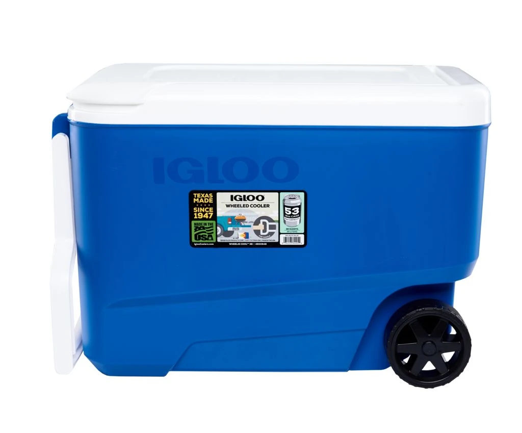 Igloo 34482 Wheelie Cool 38 Koelbox Op Wielen 4 Igloo 34482 Wheelie Cool 38 Koelbox Op Wielen - Afbeelding 2