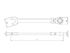 Sonic 601218 Ratelringsteeksleutelset Flexibel 12-kant In Etui - 12 Delig -HandelFix Winkel 6f140f03417723da48de24e24cd71a57