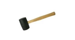 Silverline HA72 Rubberen Hamer - Zwart - 454gr