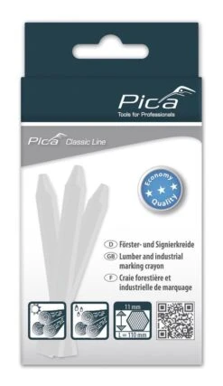 Pica 591/52 Markeerkrijt ECO 11x110mm Wit - 12 Stuks -HandelFix Winkel 73100f48755df6ec90bfad198c22b278