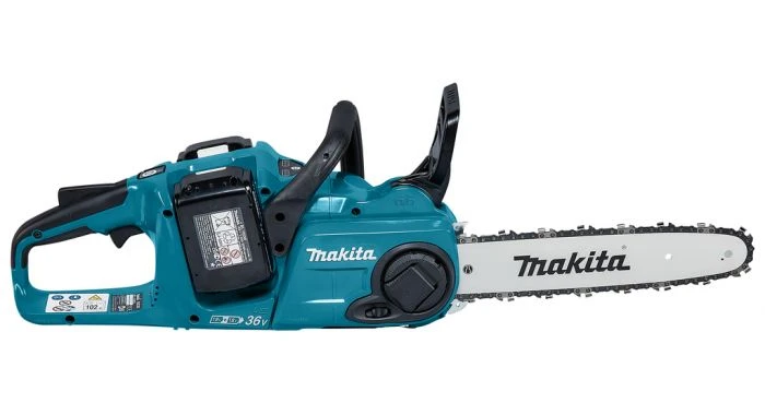 Makita DUC303PT2 2x18V Li-Ion Accu Kettingzaag Set (2x 5,0Ah) - 30cm - Koolborstelloos 3 Makita DUC303PT2 2x18V Li-Ion Accu Kettingzaag Set (2x 5,0Ah) - 30cm - Koolborstelloos