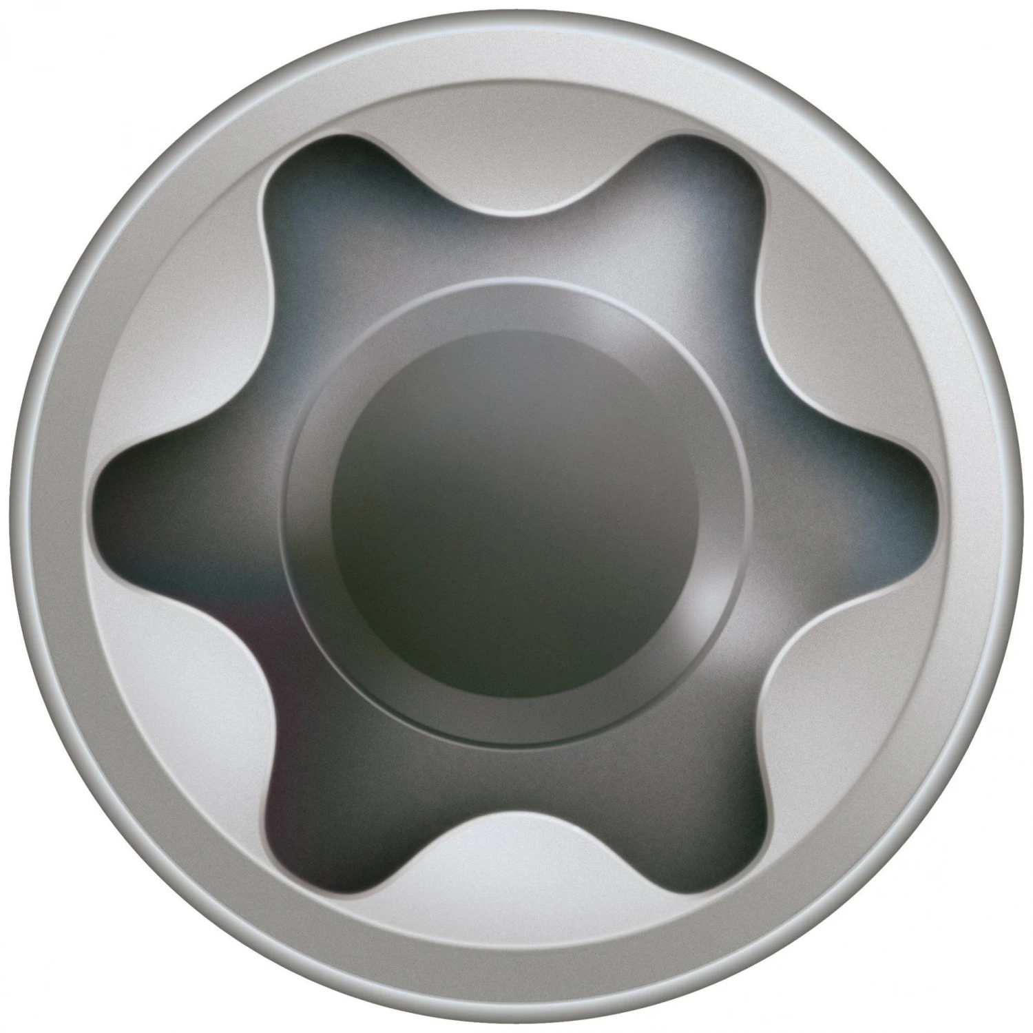 SPAX 538000601003 Terrasschroef, Cilinderkop, 6 X 100, Fixeerschroefdraad, T-STAR Plus TX25 - Blank - 100 Stuks 4 SPAX 538000601003 Terrasschroef, Cilinderkop, 6 X 100, Fixeerschroefdraad, T-STAR Plus TX25 - Blank - 100 Stuks - Afbeelding 2