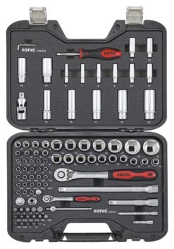 Sonic 309402 94 Delige Doppenset 1/4'' & 1/2'' In Koffer BMCS 6 Sonic 309402 94 Delige Doppenset 1/4'' & 1/2'' In Koffer BMCS -HandelFix Winkel 7776e26fc3fbe6e1a48ffa05aad14941