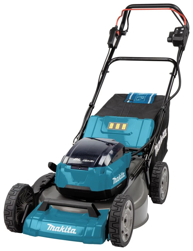 Makita DLM532PT436V (2x 18V) Li-Ion Accu Grasmaaier Set (4x 5.0Ah Accu) - 53cm 3 Makita DLM532PT436V (2x 18V) Li-Ion Accu Grasmaaier Set (4x 5.0Ah Accu) - 53cm