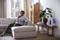 Qlima H 408 Luchtbevochtiger Wit/Blauw - 100m3 -HandelFix Winkel 79b9af163f3776896c8e9c29da3e8ed9