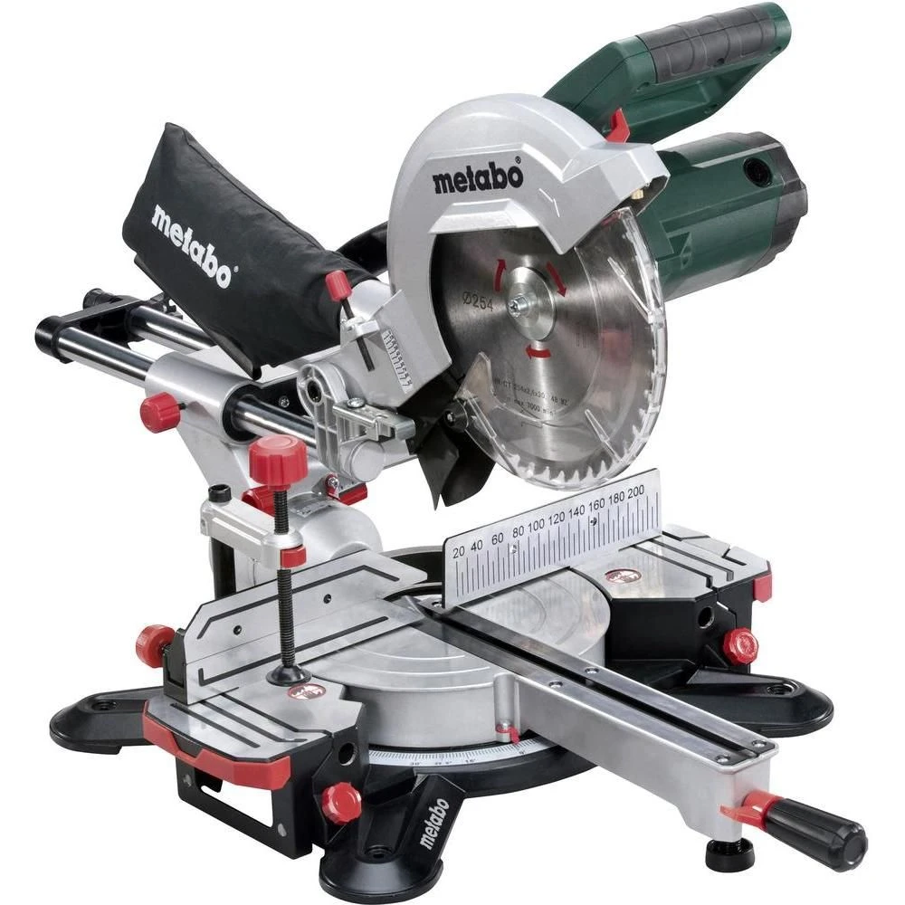 Metabo KGS 254 M Afkortzaag Incl. Onderstel (KSU 251) - 1800W - 254 X 30mm - 690967000 4 Metabo KGS 254 M Afkortzaag Incl. Onderstel (KSU 251) - 1800W - 254 X 30mm - 690967000 - Afbeelding 2