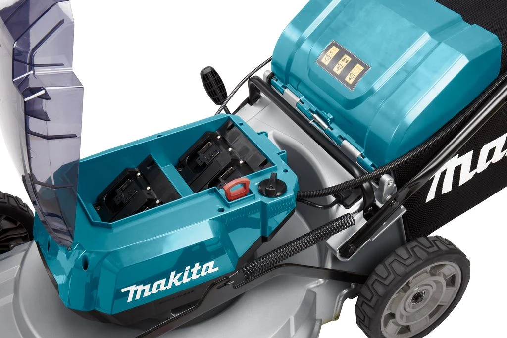 Makita DLM533Z 36V (2x 18V) Li-Ion Accu Grasmaaier Body - 53cm - Zelfrijdend - Koolborstelloos 10 Makita DLM533Z 36V (2x 18V) Li-Ion Accu Grasmaaier Body - 53cm - Zelfrijdend - Koolborstelloos - Afbeelding 8