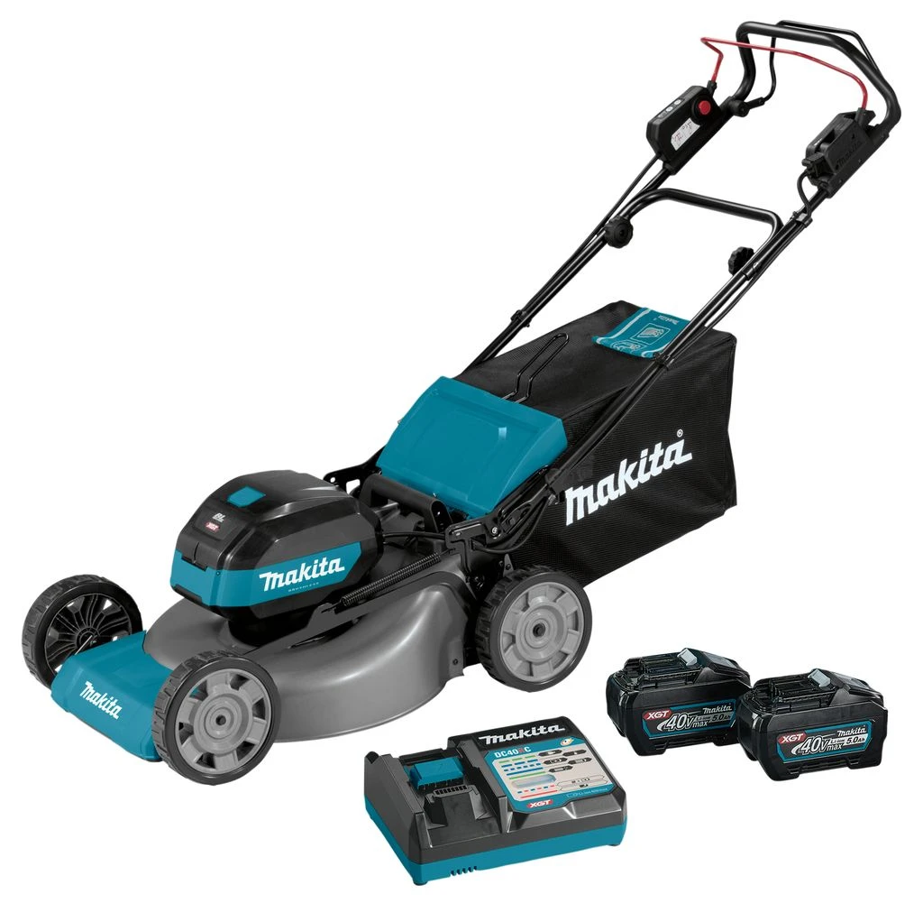 Makita LM002GT201 XGT 40 V Max Li-Ion Accu Grasmaaier Set (2x 5,0Ah) - 53cm 3 Makita LM002GT201 XGT 40 V Max Li-Ion Accu Grasmaaier Set (2x 5,0Ah) - 53cm