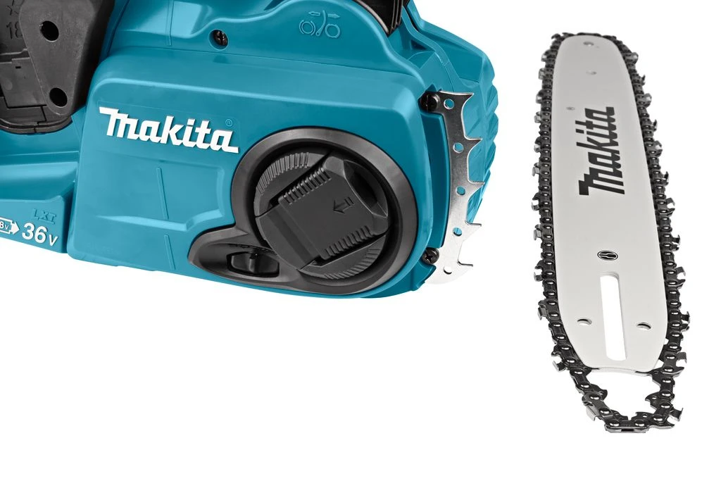Makita DUC353PG2J 2x18V Li-Ion Accu Kettingzaag Set (2x 6,0Ah) - 35cm - Koolborstelloos 10 Makita DUC353PG2J 2x18V Li-Ion Accu Kettingzaag Set (2x 6,0Ah) - 35cm - Koolborstelloos - Afbeelding 8