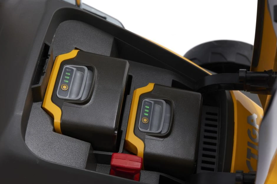 Stiga COLLECTOR 140e Kit Accu Loopmaaier Set (2x 4,0Ah) - 38cm 6 Stiga COLLECTOR 140e Kit Accu Loopmaaier Set (2x 4,0Ah) - 38cm - Afbeelding 4