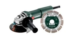 Metabo W 750-125 Haakse Slijper Incl. Diamant-doorslijpschijf - 750W - 125mm