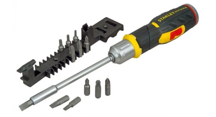 Stanley 062691 Ratelschroevendraaier Incl. 12 Bits. 3 Stanley 062691 Ratelschroevendraaier Incl. 12 Bits.