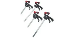 Brüder Mannesmann 90304 4-delige Lijmtangenset Snelspan - 150/300mm