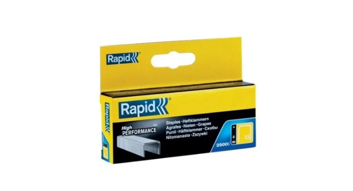 Rapid 11835625 Nieten - No. 13 - Gegalvaniseerd - 8mm (2500st) 3 Rapid 11835625 Nieten - No. 13 - Gegalvaniseerd - 8mm (2500st)