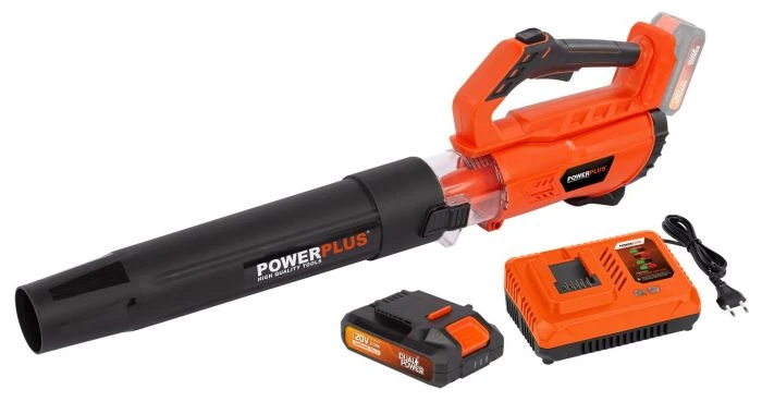 Powerplus POWDPGSET36 20V Accu Bladblazer Set (1x 2.0Ah) - 145 Km/h 3 Powerplus POWDPGSET36 20V Accu Bladblazer Set (1x 2.0Ah) - 145 Km/h