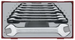 Teng Tools TT6208 8-delige Steeksleutelset In Tray - 6-22mm - 3900107