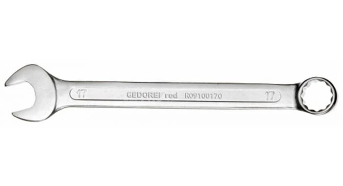 Gedore RED R09100180 Ring-/steeksleutel - Afgebogen - 18 X 220mm - 3300974 3 Gedore RED R09100180 Ring-/steeksleutel - Afgebogen - 18 X 220mm - 3300974