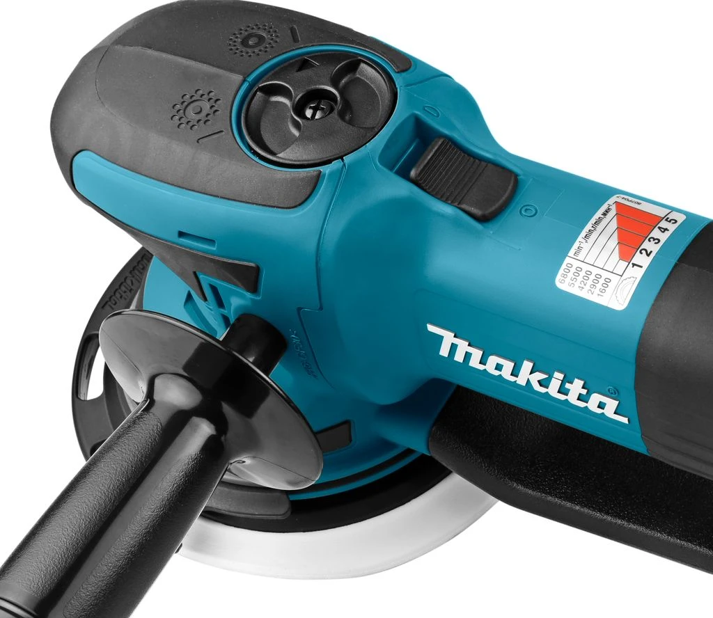 Makita BO6050J Excentrische Schuurmachine In Mbox - 750W - 150mm - Variabel 9 Makita BO6050J Excentrische Schuurmachine In Mbox - 750W - 150mm - Variabel - Afbeelding 7