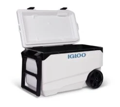 Igloo 49937 Marine Latitude 90 Roller Limited Edition Koelbox - 85 Liter - Wit -HandelFix Winkel 91749f3dd9638dd11e838a62715f0c2d