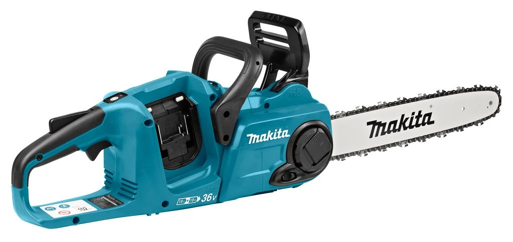 Makita DUC353PG2J 2x18V Li-Ion Accu Kettingzaag Set (2x 6,0Ah) - 35cm - Koolborstelloos 3 Makita DUC353PG2J 2x18V Li-Ion Accu Kettingzaag Set (2x 6,0Ah) - 35cm - Koolborstelloos