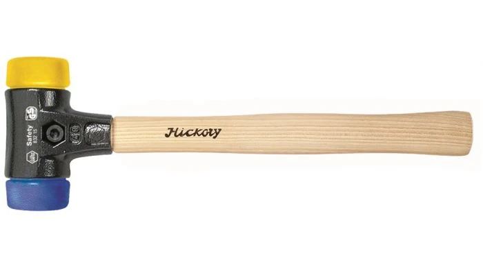 Wiha 832-15 Safety Kunststof Hamer - 30 X 290 Mm - Blauw/Geel - 26653 3 Wiha 832-15 Safety Kunststof Hamer - 30 X 290 Mm - Blauw/Geel - 26653