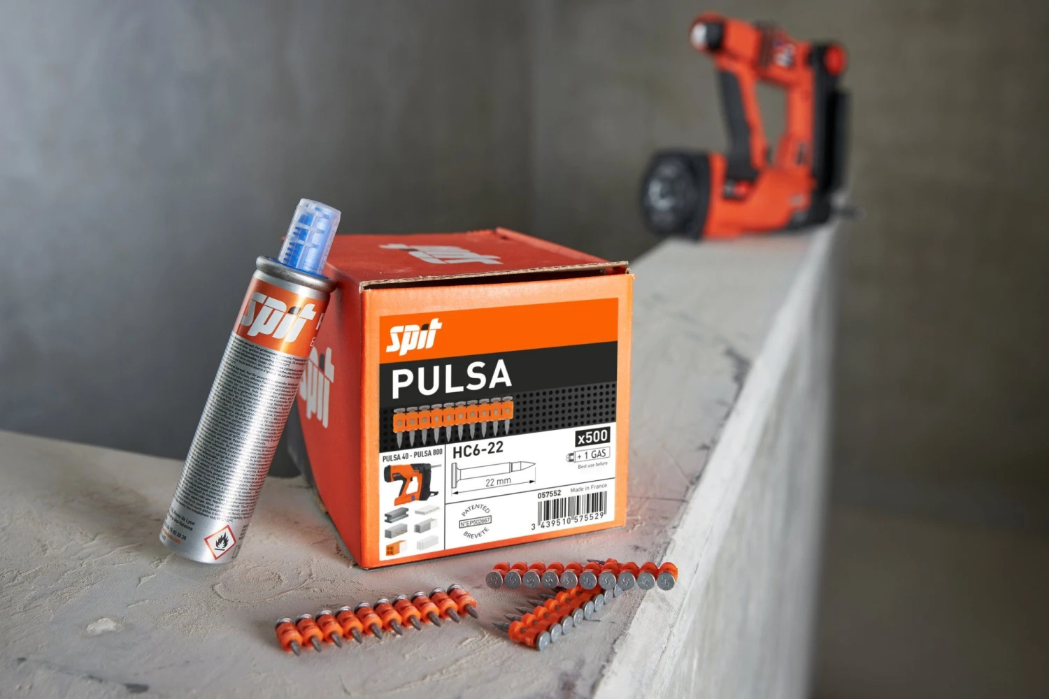 Spit 057550 Pulsa Nagel Incl. Gas - Hc 6/15 (500st) 4 Spit 057550 Pulsa Nagel Incl. Gas - Hc 6/15 (500st) - Afbeelding 2