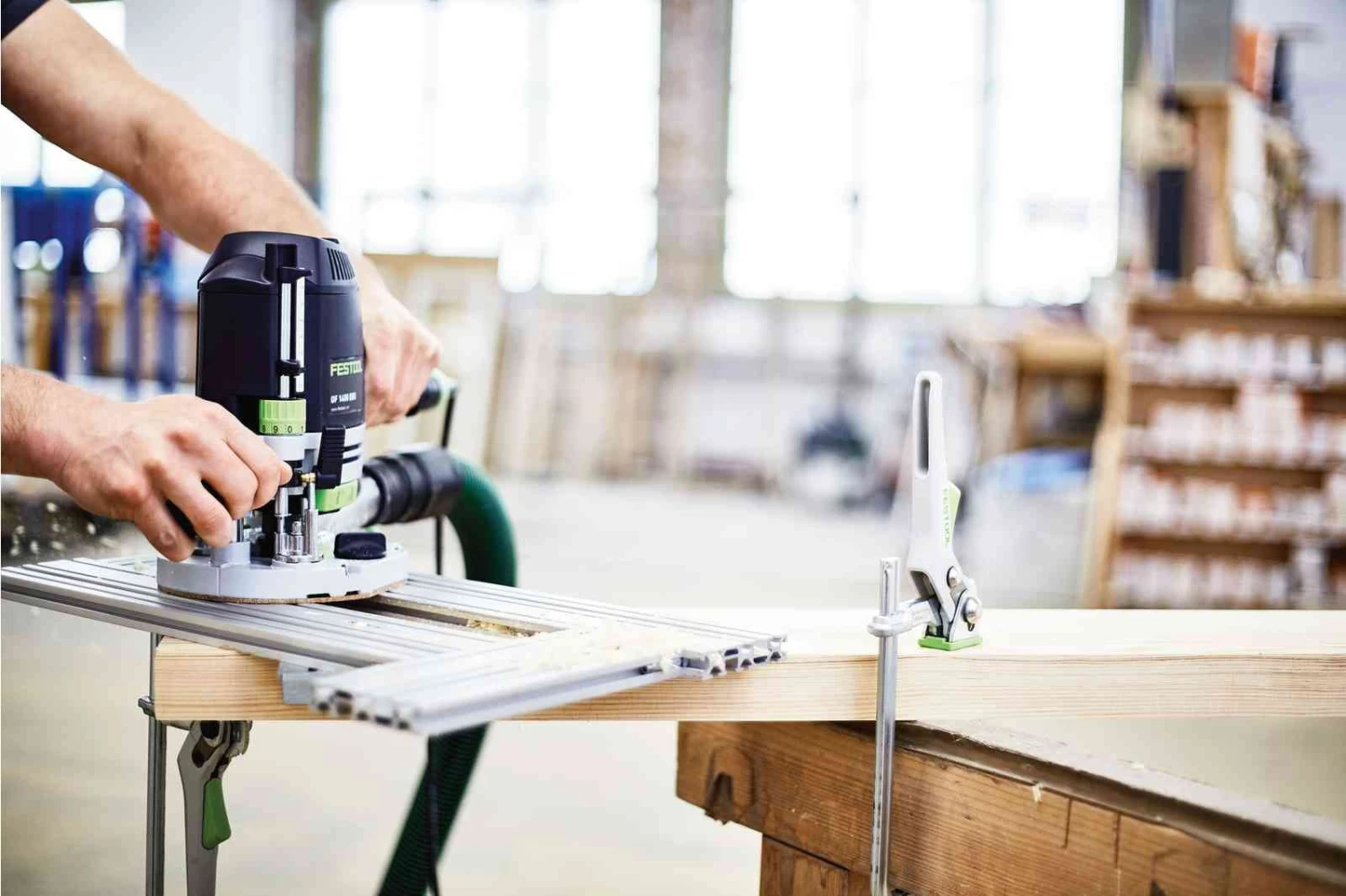 Festool OF 1400 EBQ-Plus Bovenfrees + Box-OF-S In Systainer 1400W - 70 Mm - 576540 9 Festool OF 1400 EBQ-Plus Bovenfrees + Box-OF-S In Systainer 1400W - 70 Mm - 576540 - Afbeelding 7