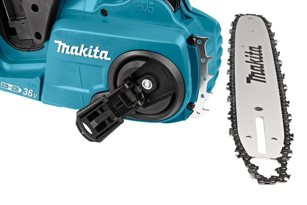 Makita DUC353PG2J 2x18V Li-Ion Accu Kettingzaag Set (2x 6,0Ah) - 35cm - Koolborstelloos 11 Makita DUC353PG2J 2x18V Li-Ion Accu Kettingzaag Set (2x 6,0Ah) - 35cm - Koolborstelloos - Afbeelding 9