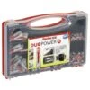 Fischer 535973 280-delige DuoPower Pluggenset In Redbox - 5x25 | 6x30 | 8x40 | 10x50mm -HandelFix Winkel 9a0521fb0e2543f3ec2fdac3711a0d81
