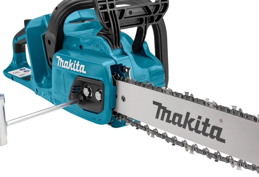 Makita DUC355PG4J 2x18V Li-Ion Accu Kettingzaag Set (4x 6,0Ah) Incl. Mbox - 35cm - Koolborstelloos 22 Makita DUC355PG4J 2x18V Li-Ion Accu Kettingzaag Set (4x 6,0Ah) Incl. Mbox - 35cm - Koolborstelloos - Afbeelding 20