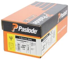 Paslode 141257 Papiergebonden Stripnagels Incl. Gas IM350 - 2,8x51mm - Ring Inox A2 Dh (1100st) -HandelFix Winkel 9ab232a278869d333527238a494486d9
