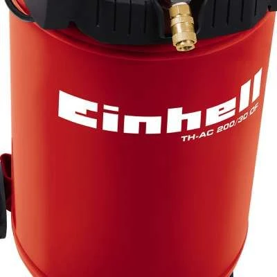 Einhell TC-AC 200/30 Compressor - 1100W - 8 Bar - 30L - 4010394 4 Einhell TC-AC 200/30 Compressor - 1100W - 8 Bar - 30L - 4010394 - Afbeelding 2