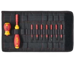 Wiha 2831T901 9-delige SlimVario Schroevendraaier-/bitset In Etui - SL/PH/PZ - 41232