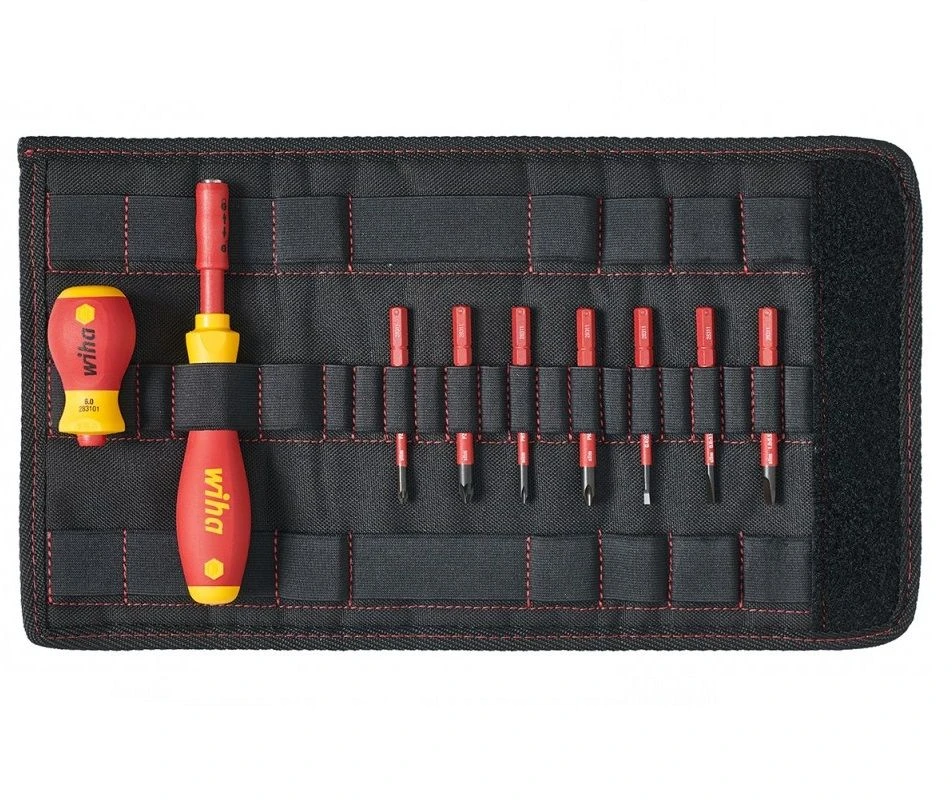 Wiha 2831T901 9-delige SlimVario Schroevendraaier-/bitset In Etui - SL/PH/PZ - 41232 3 Wiha 2831T901 9-delige SlimVario Schroevendraaier-/bitset In Etui - SL/PH/PZ - 41232