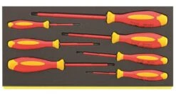 Stahlwille 96838785 7-delige VDE Schroevendraaierset In TCS-inleg - PH/PZ - 96838785