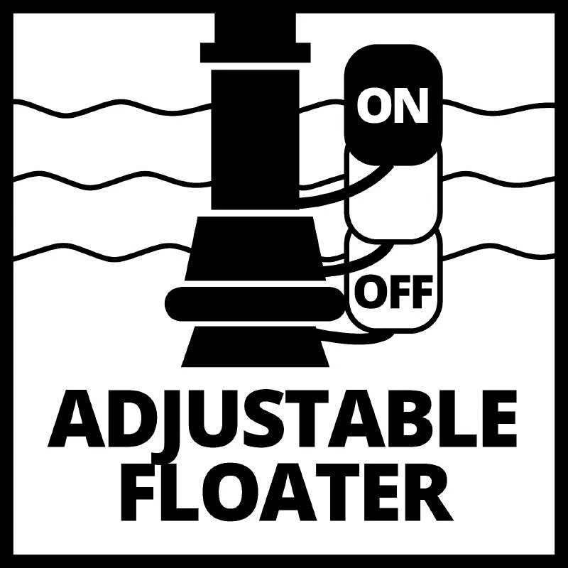 Einhell GC-DP 5010 G Vuilwaterpomp - 500W - 12.000l/uur - 4171421 10 Einhell GC-DP 5010 G Vuilwaterpomp - 500W - 12.000l/uur - 4171421 - Afbeelding 8