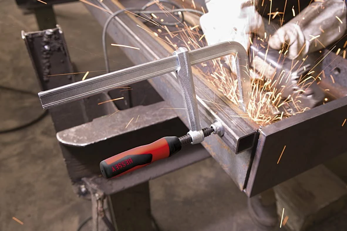 Bessey GZ20 Lijmklem - Geheel Staal - 200 X 100mm 5 Bessey GZ20 Lijmklem - Geheel Staal - 200 X 100mm - Afbeelding 3