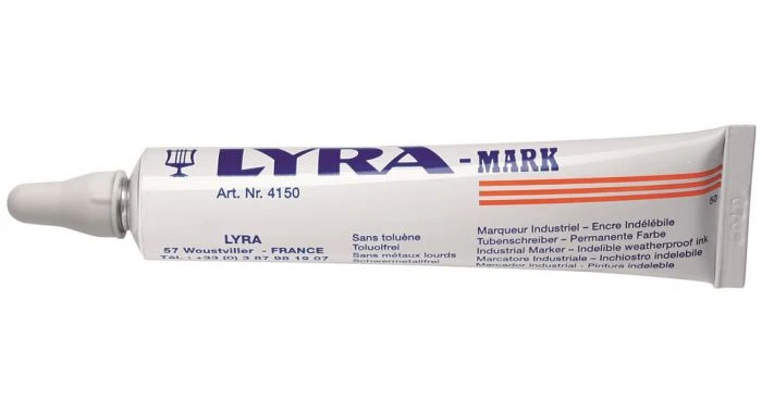 Lyra 4150001 Markeerpasta - 3 Mm - 50 Ml - Wit 3 Lyra 4150001 Markeerpasta - 3 Mm - 50 Ml - Wit