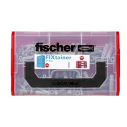 Fischer 534090 210-delige FixTainer Met SX Pluggen - Ø6, Ø8, Ø10mm