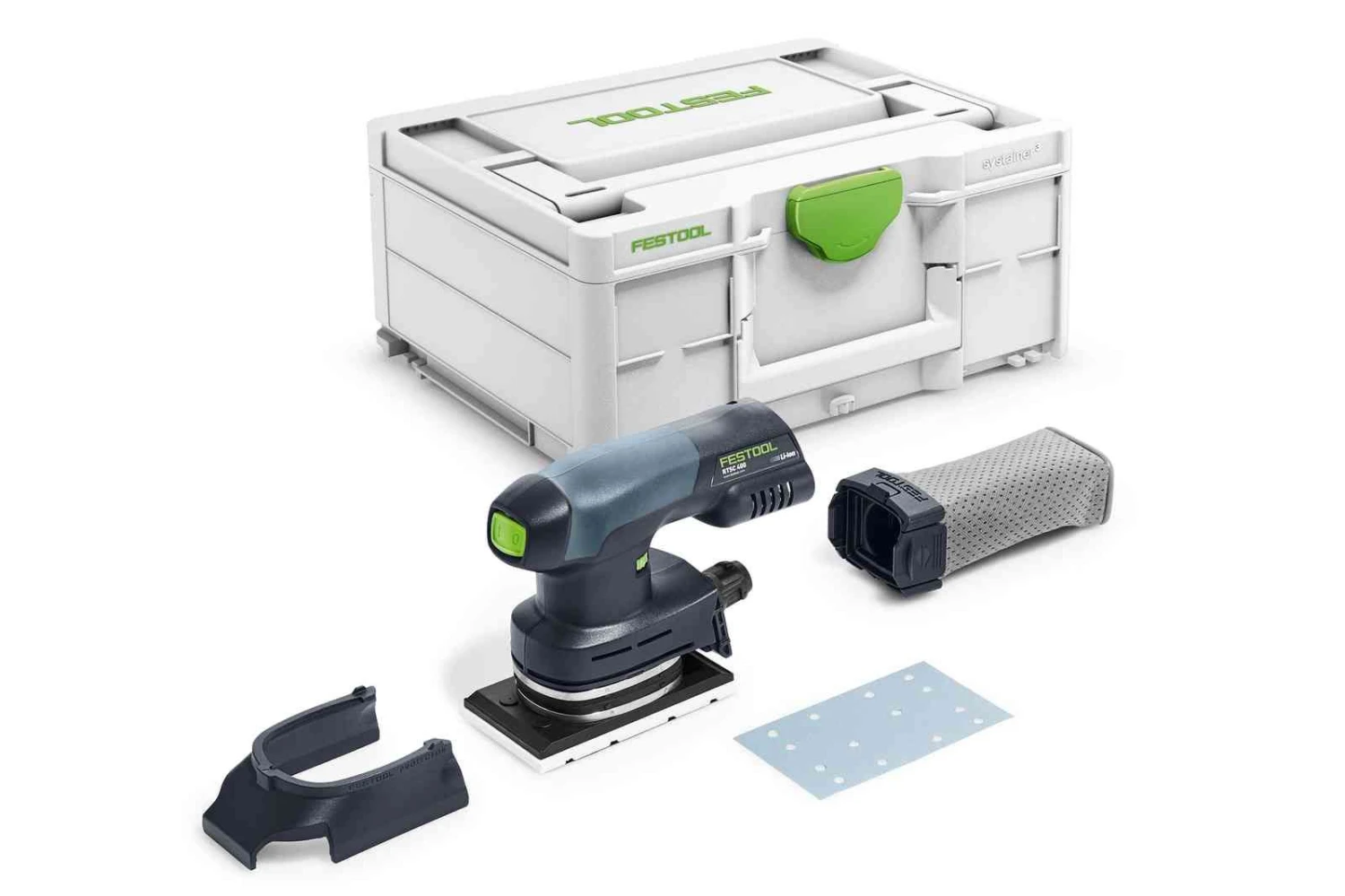 Festool RTSC 400-Basic 18V Li-Ion Accu Vlakschuurmachine Body - 80 X 130mm - Koolborstelloos - 576347 3 Festool RTSC 400-Basic 18V Li-Ion Accu Vlakschuurmachine Body - 80 X 130mm - Koolborstelloos - 576347