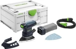 Festool DTS 400 REQ-Plus Deltaschuurmachine In Systainer - 250W - 100x150mm - 577518